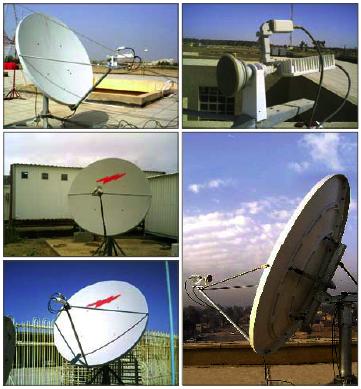 Example VSAT installations