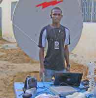 Satellite communications in Chad
