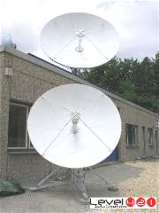 2.4 and 4.5m VSAT hub dishes