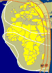 MMTelcom iDirect C band coverage of all Africa