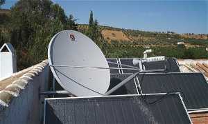 Fixed two-way broadband satellite internet VSAT terminal