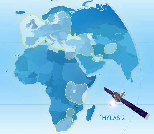 Dbs Satellite Beams For Africa 103