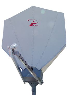 2.4m VSAT dish
