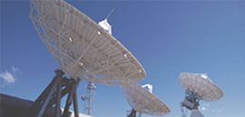 Satellite teleport antennas: AEE systems