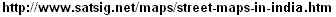 Street maps India: url banner