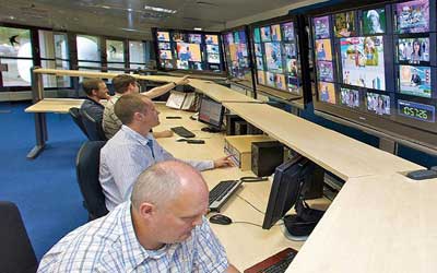 Teleport TV broadcast operations centre