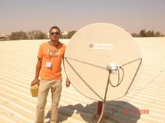 VSAT install in Egypt