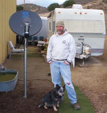 Nathan Cruz, Wildblue VSAT installer