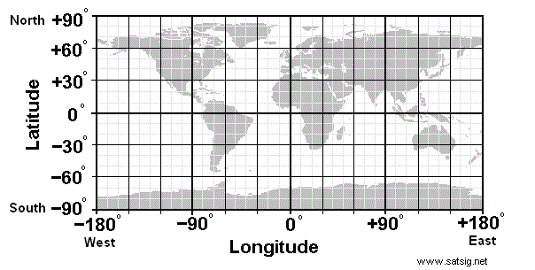 Map Of Europe With Latitude And Longitude