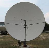 VSAT dish installation