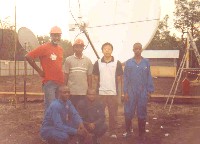 At BGP Kula site Niger delta, Nigeria, West Africa