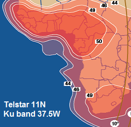 iDirect X3 from on Telstar 11N