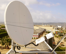 2.4m Ku band dish