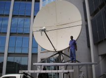 3.8m offset dish