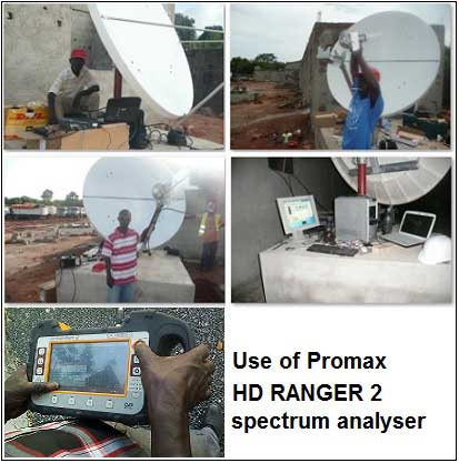 Connextion par VSAT Senegal
