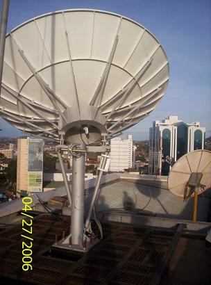 3.7m satellite antenna