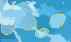 Hylas 2 Ka band Middle East coverage: Iraq and Afghanistan