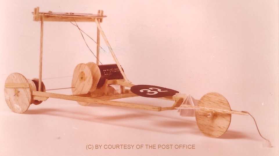Solar powered racing car