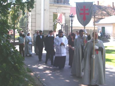 Cardinal visiting Festetics Palace