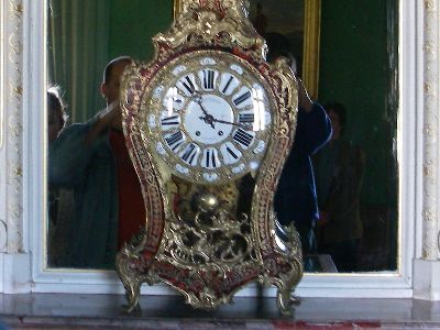 Clock in Festetics Palace Helikon museum