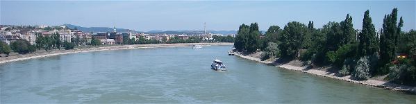 View of Danube in Budapest