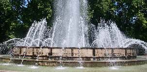 Fountain on Margaret island