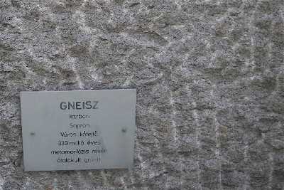 Gneiss rock
