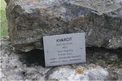 Quartzite rock