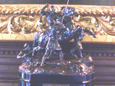 Ornament in Festetics Palace Helikon museum