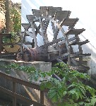 Water wheel which drives the mill