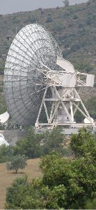 iDirect VSAT hub dish Makarious, Cyprus