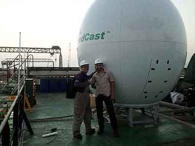 Speedcast antenna radome