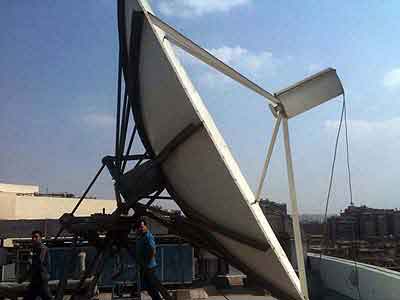 Hub Installation in AsiaSat Teleport HongKong