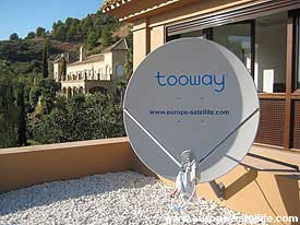 Tooway Ku band dish