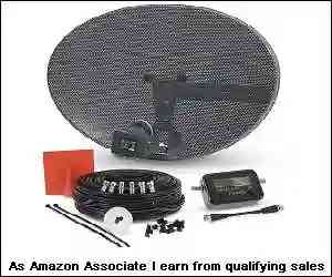Satellite TV antenna install kit