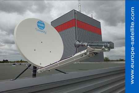 Tooway KA-SAT ka band system near Nantes, France