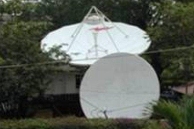 Satellite Teleport antennas in Accra.