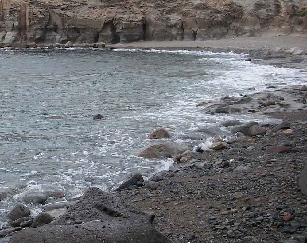 Rocks and stones at water's edge