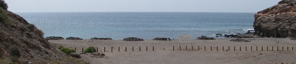 Sandy beach plus stones