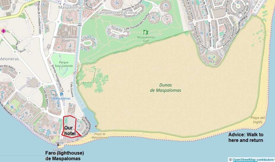 Openstreetmap Faro Maspalomas
