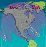 IA-5 satellite beam patterns