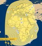Newskies NSS12 satellite footprint