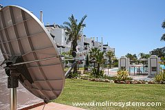 VSAT dish