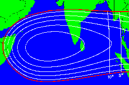 emergency satellite beam for indian ocean