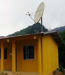 VSAT installation