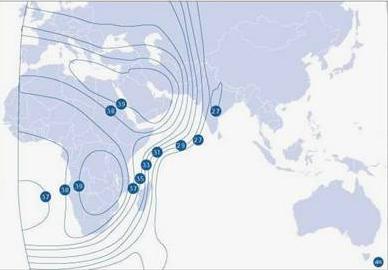 C band West Hemi beam