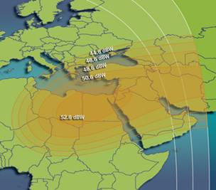 Intelsat 901 ku band spot Middle East