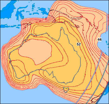 NSS 6 Australia Ku-band Spot beam