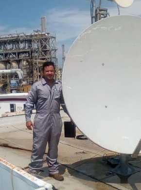 Communications dish for Oil and Gas industries