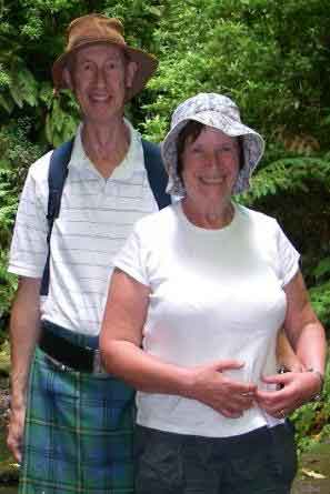 Eric and Chris on levada walking holiday